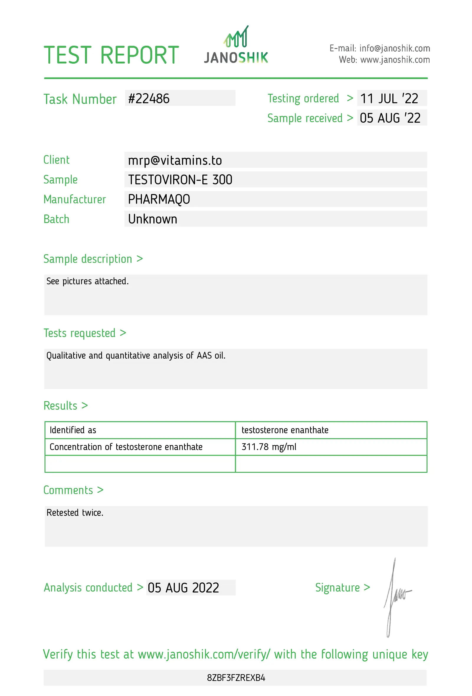 Testosterone-E 300 – Pharmaqo Labs - Imagen 9