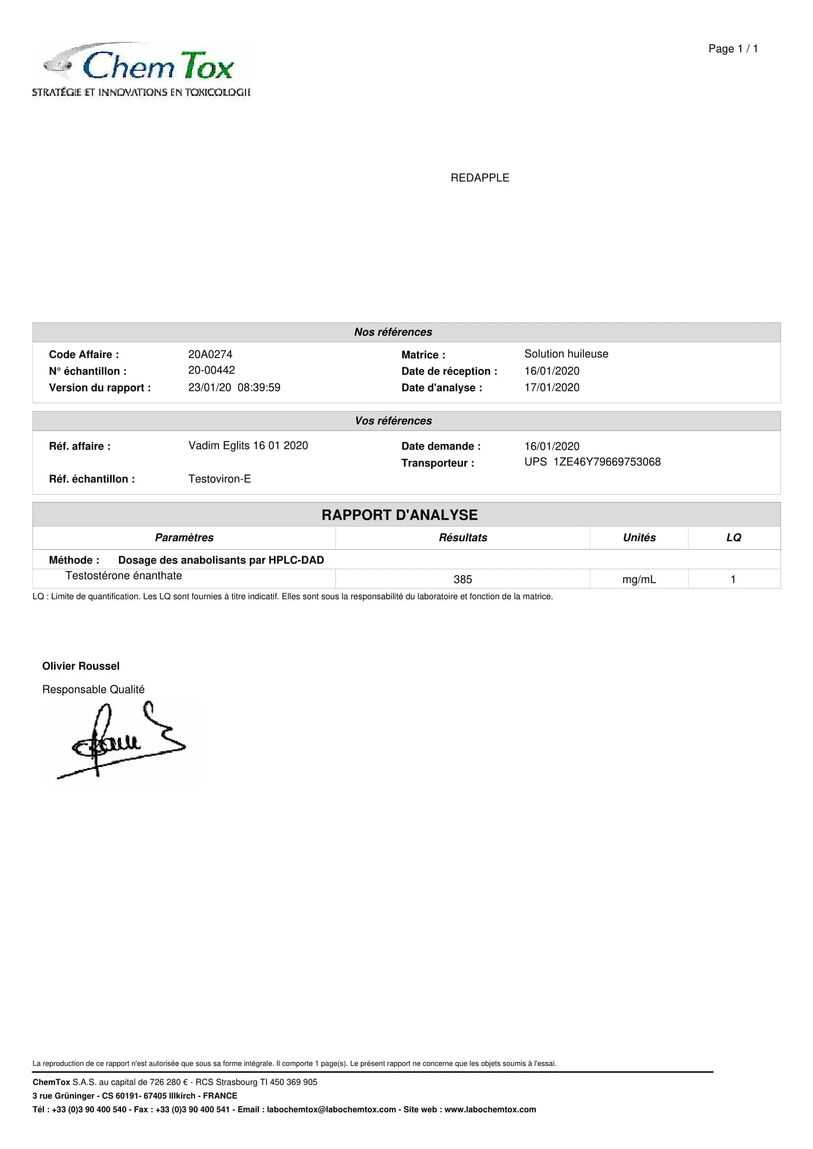 Testosterone-E 300 – Pharmaqo Labs - Imagen 4
