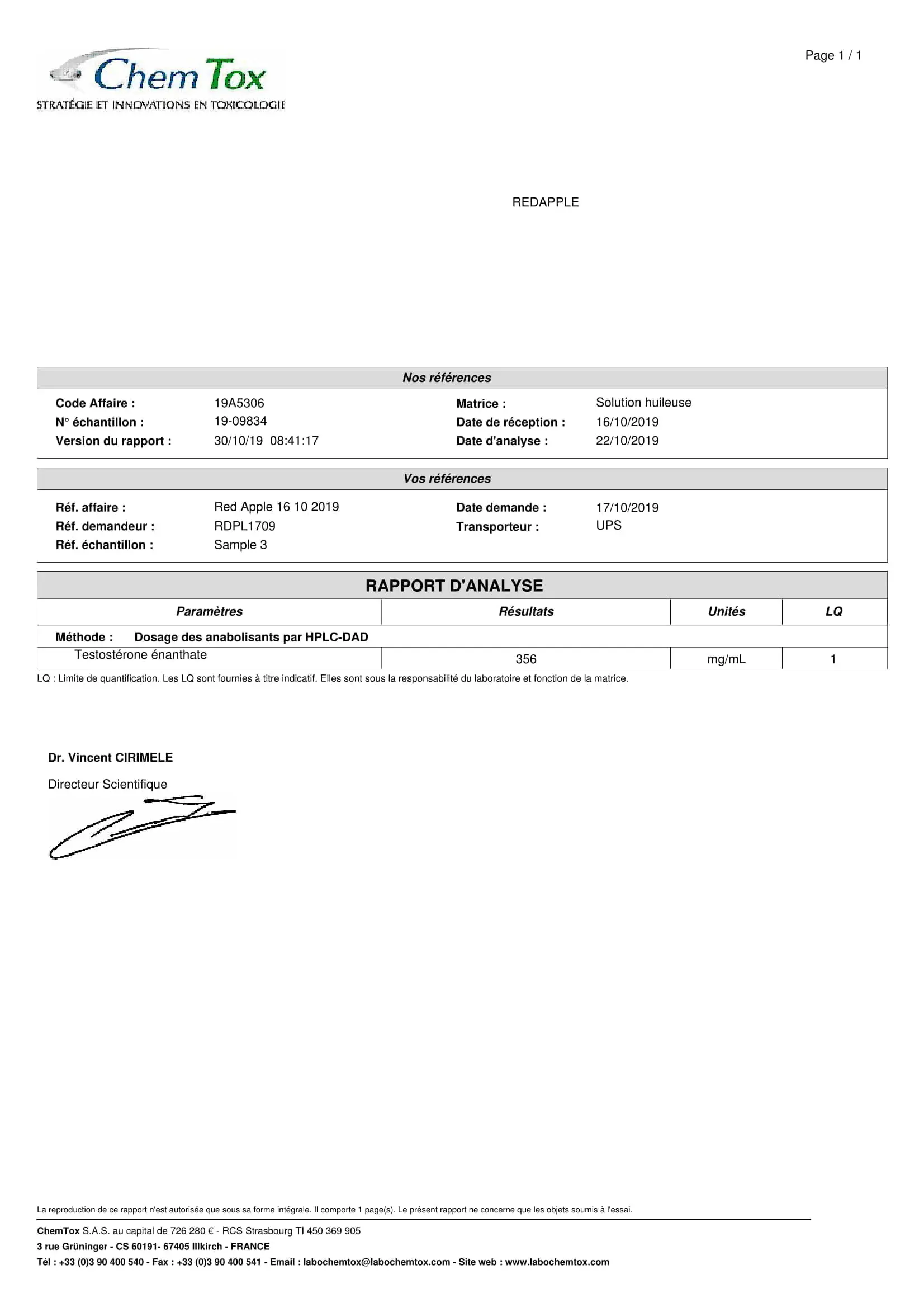 Testosterone-E 300 – Pharmaqo Labs - Imagen 3