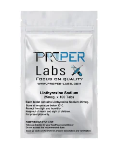 Alternative view of T3 – Proper Labs [100tab/25mcg]