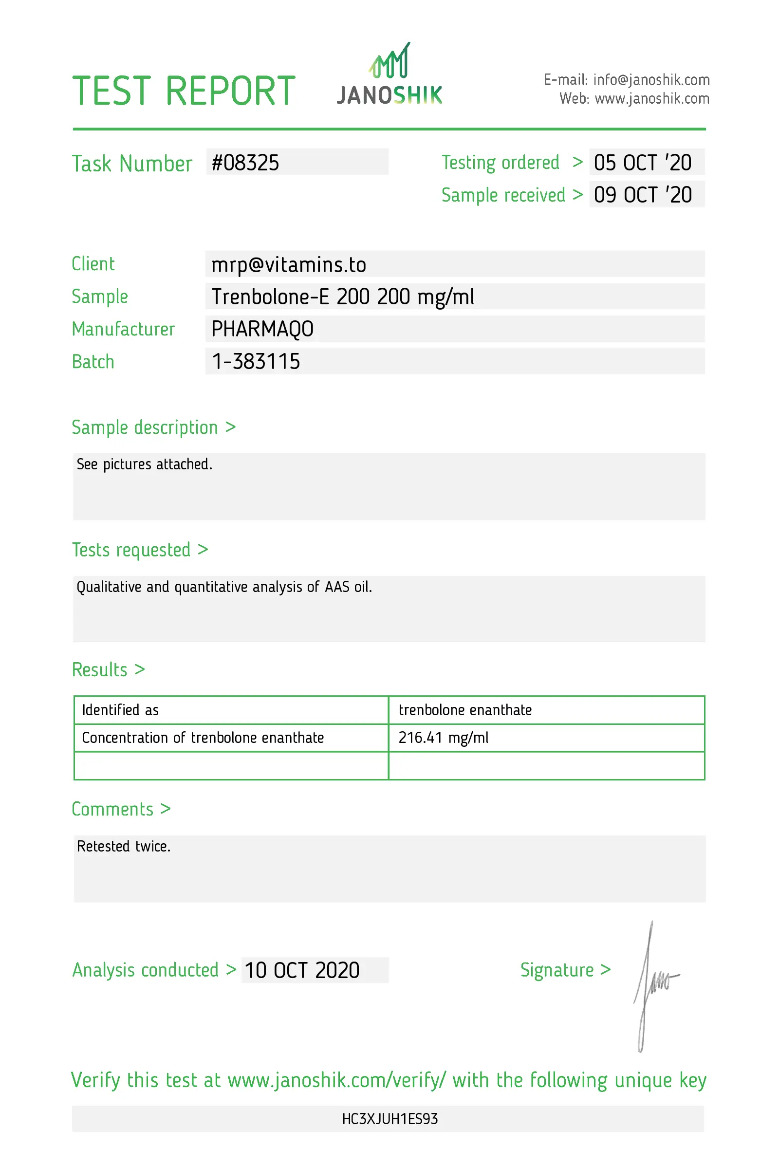 Trenbolone-E 200 – Pharmaqo Labs - Imagen 5
