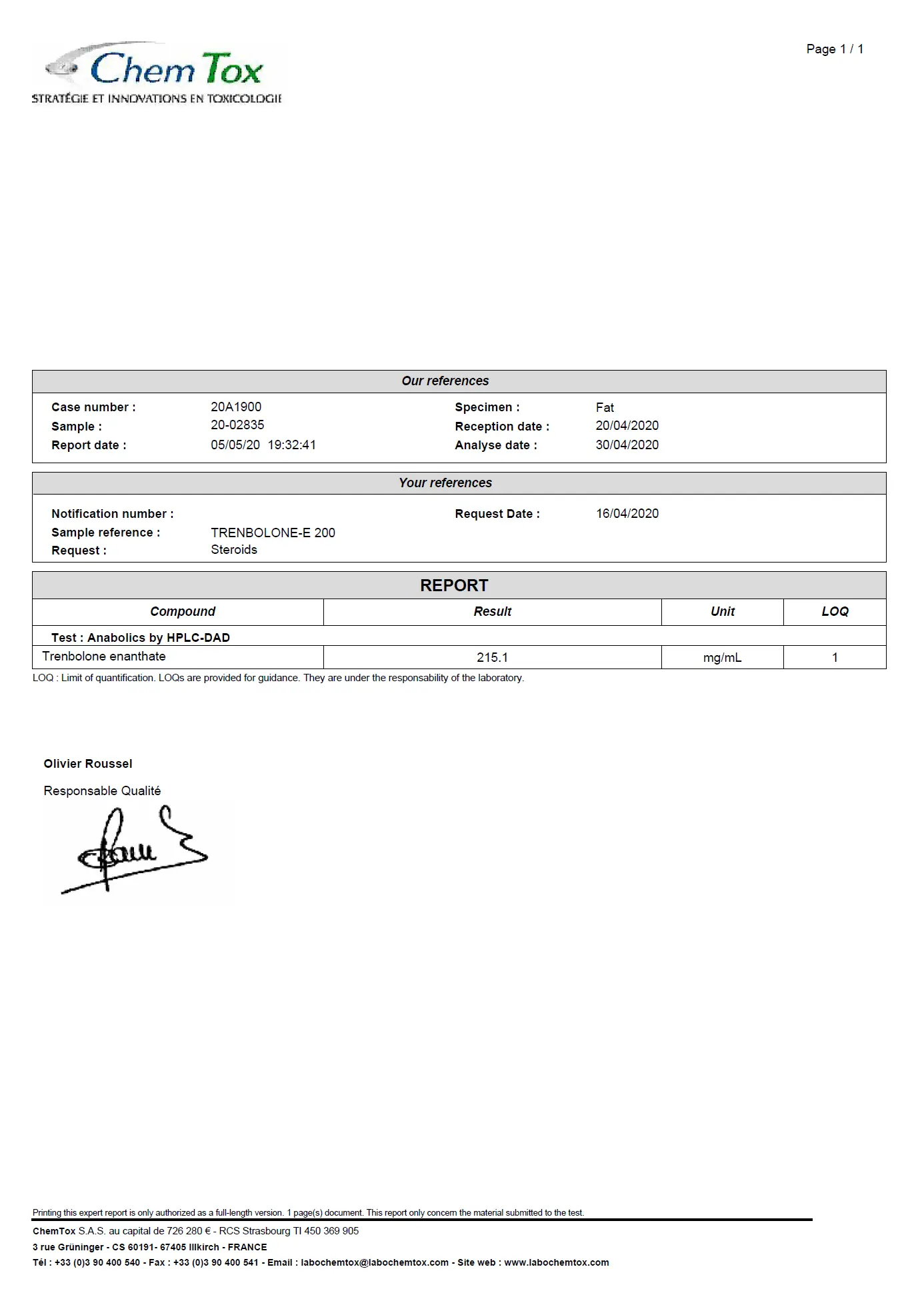 Trenbolone-E 200 – Pharmaqo Labs - Imagen 6