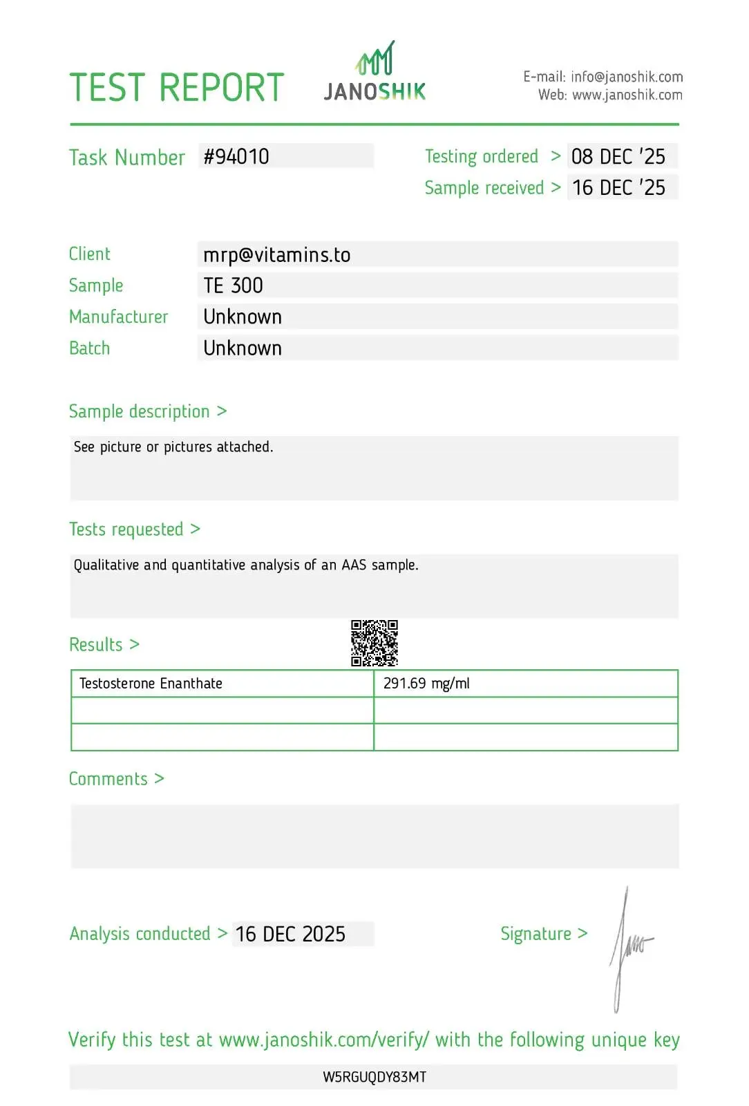 Testosterone-E 300 – Pharmaqo Labs - Imagen 11